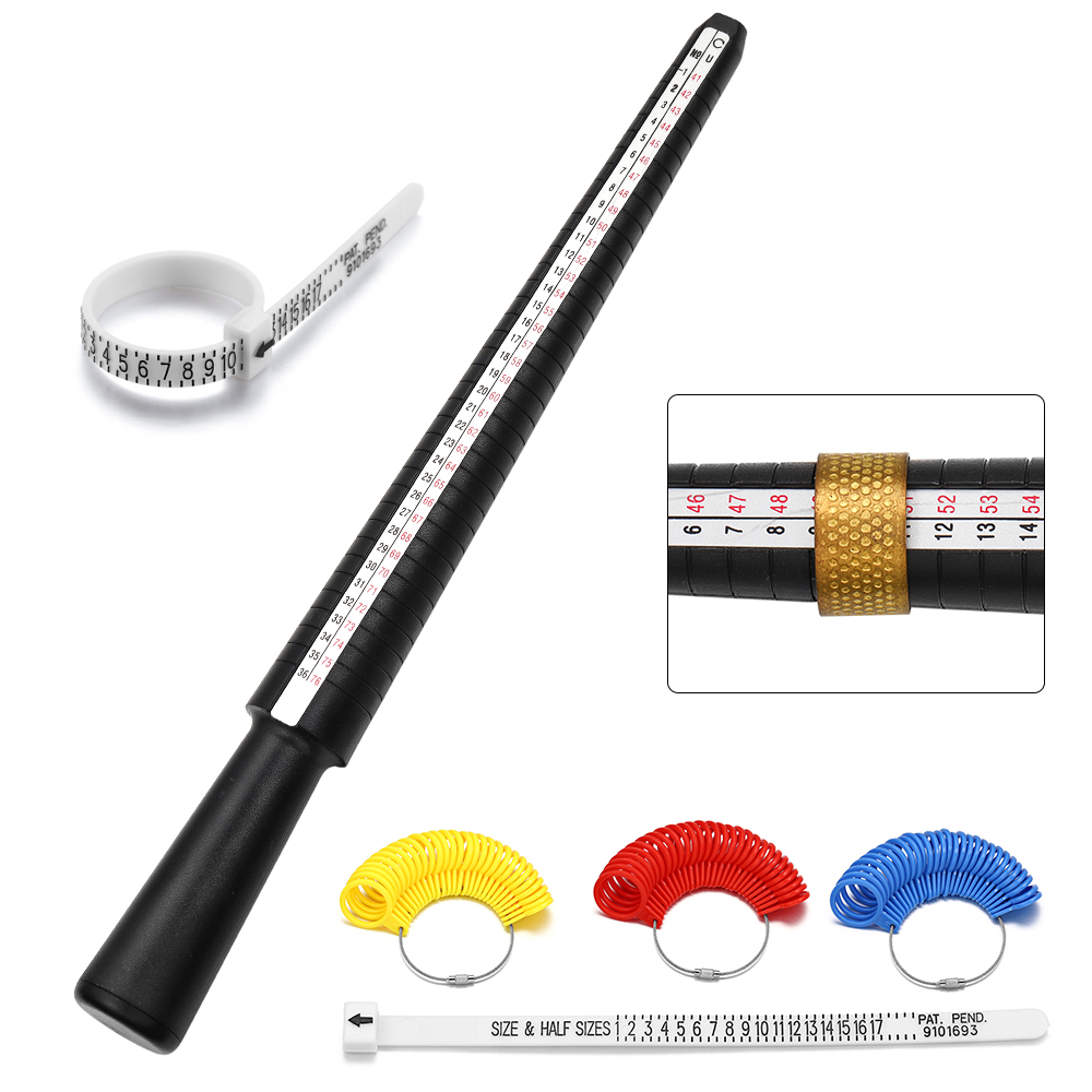 Ring Sizer Measuring Tool Mandrel Set - 1pcs 전문 보석 도구 반지 Mandrel