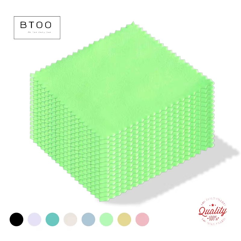 Jewelry Polishing Cloth Silver Cleaner - 8X8cm 실버 연마 천, 보석 청소