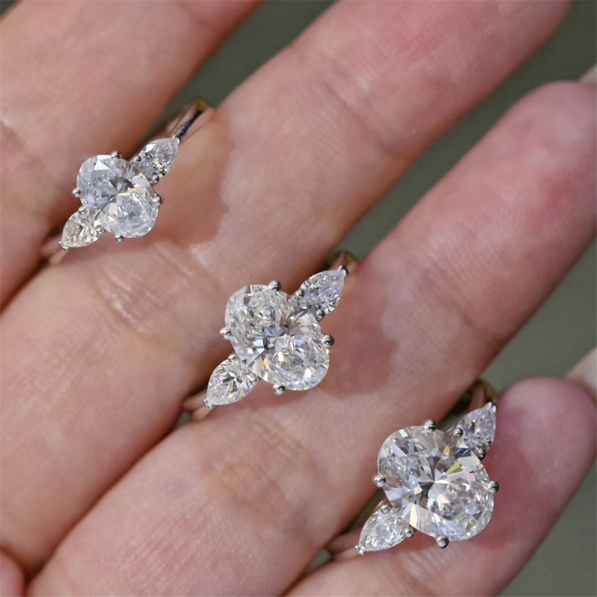 Lab Grown Diamond Ring 14K Gold - PT950 플래티넘 다이아몬드 반지, 랩 그로운