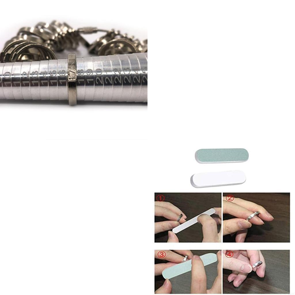 Ring Sizer Measuring Tool Mandrel Set - 핑거 사이저 측정 링 도구 세트