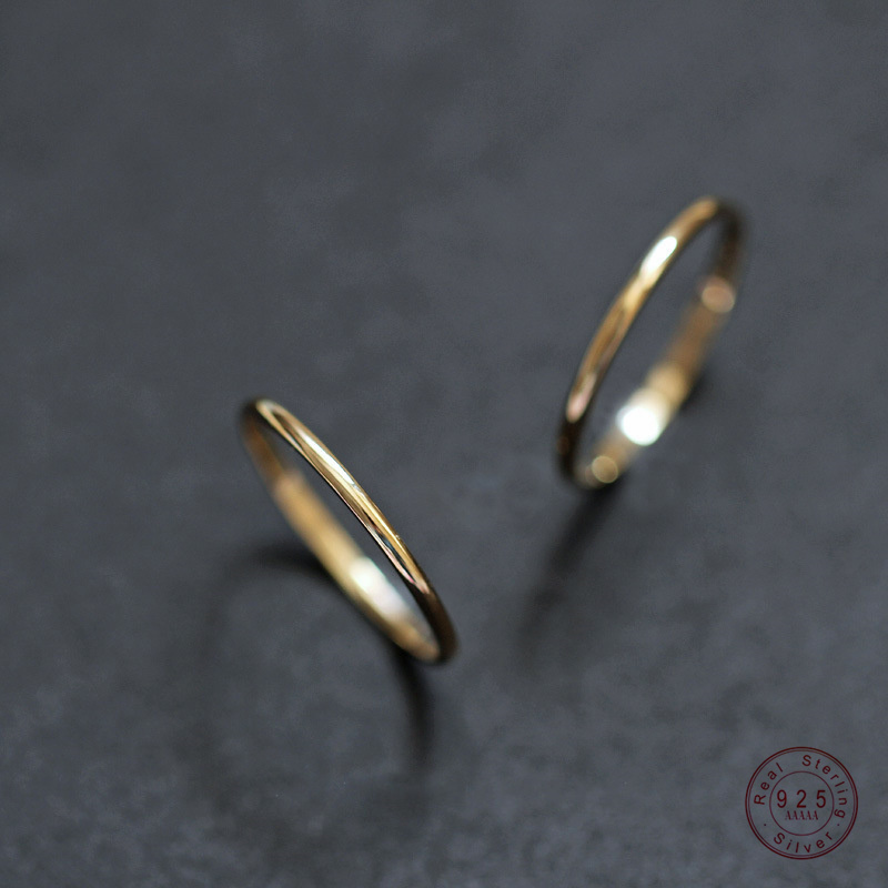 Lab Grown Diamond Ring 14K Gold - 여성을위한 925 스털링 실버 도금 14K