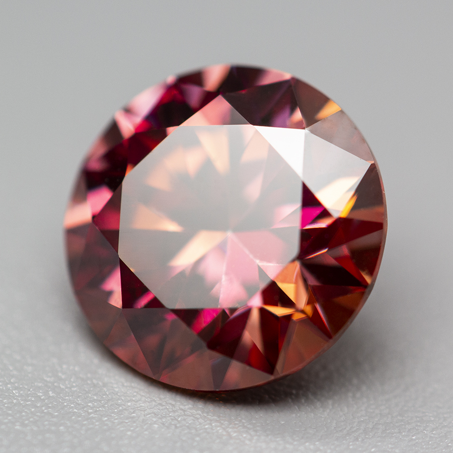 레인보우 레드 모이사나이트 스톤(인증서 포함) 0.5- - Gra Certificate Loose Moissanite Stone 리뷰 및 가격