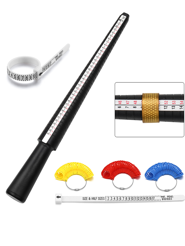 1pcs 전문 보석 도구 반지 Mandrel 스틱 손가 - Ring Sizer Measuring Tool Mandrel Set 리뷰 및 가격