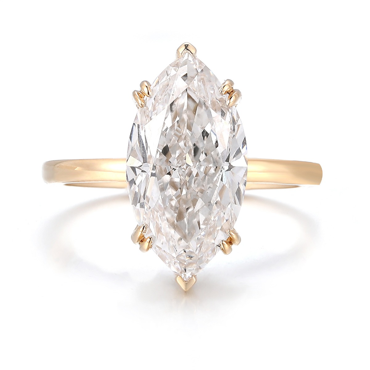 무샨(MUSHAN) 고급 맞춤형 14K, 18K 금 반 - Lab Grown Diamond Ring 14K Gold 리뷰 및 가격