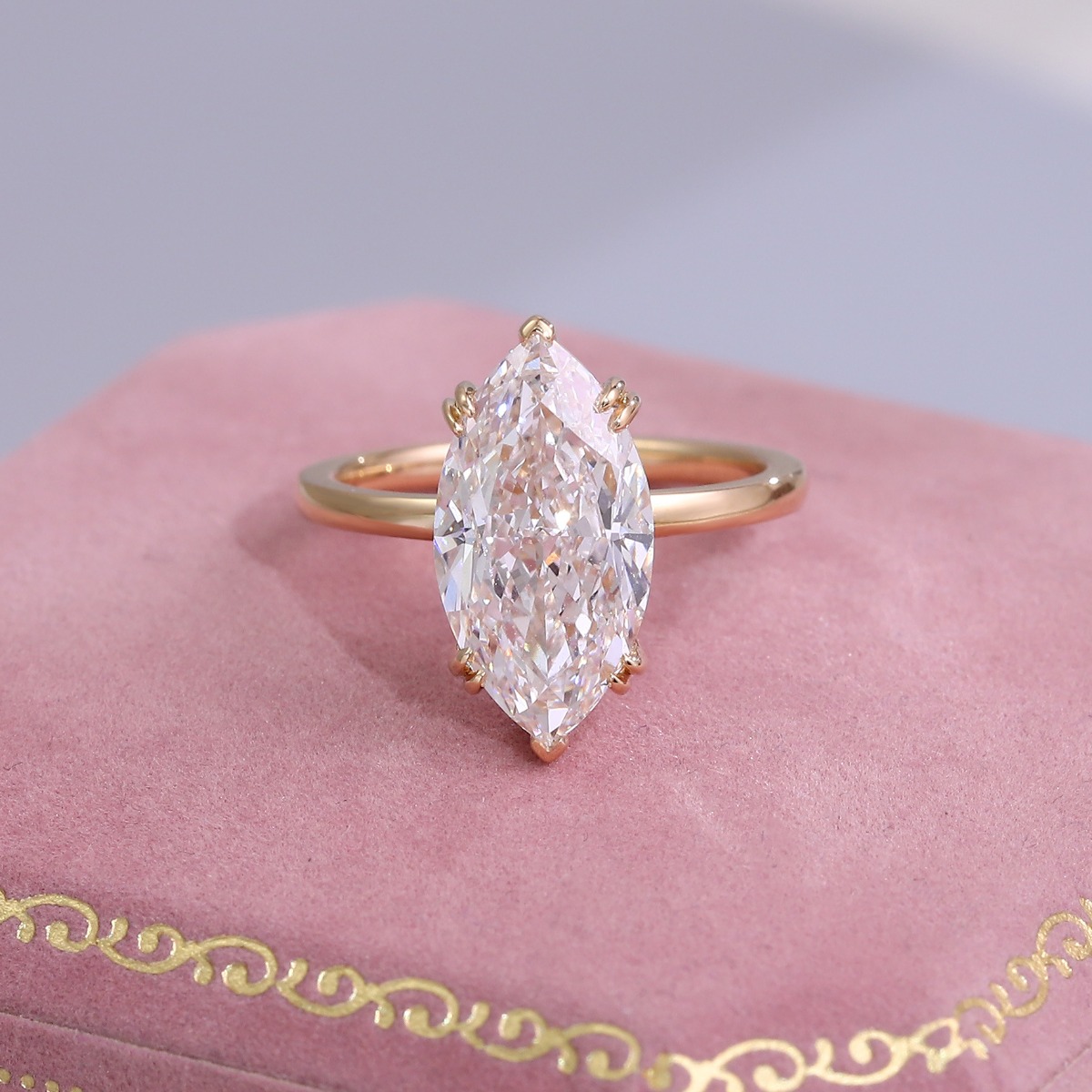 무샨(MUSHAN) 고급 맞춤형 14K, 18K 금 반 - Lab Grown Diamond Ring 14K Gold 리뷰 및 가격