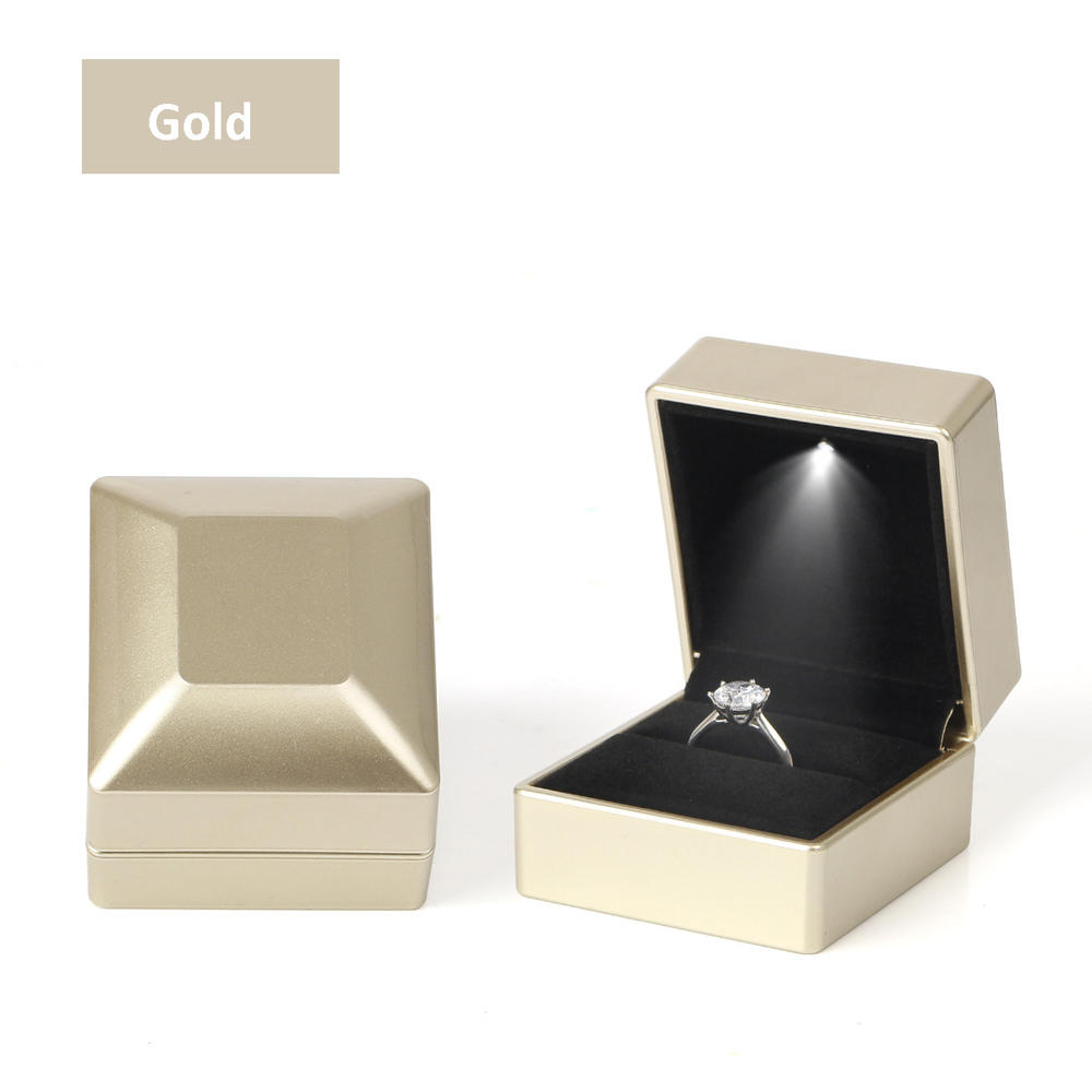 LED 쥬얼리 링 박스 럭셔리 벨벳 고무 목걸이 펜던트 - Velvet Ring Box Led Light Proposal 리뷰 및 가격