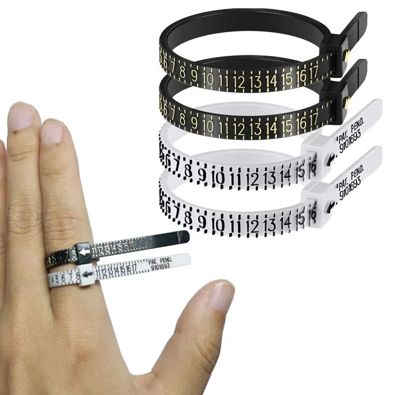 전문 보석 도구 링 게이지 맨드릴 스틱 손가락 눈금자  - Ring Sizer Measuring Tool Mandrel Set 리뷰 및 가격