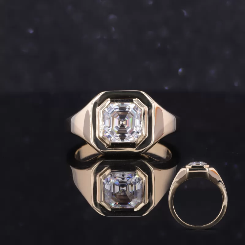 클래식 화이트 지르콘 테일 링 14K 로즈 골드 빈티지 - Lab Grown Diamond Ring 14K Gold 리뷰 및 가격