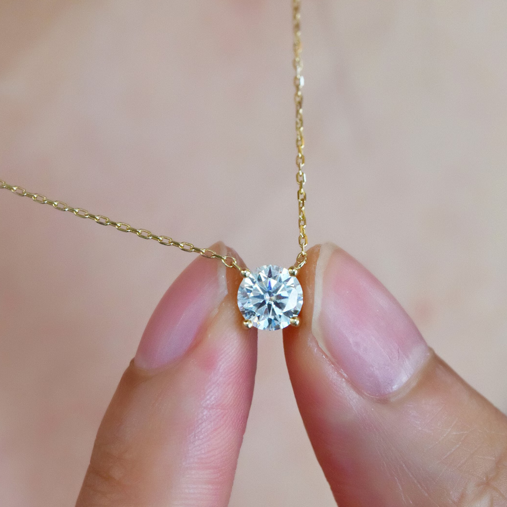 Sweetrain 0.3-5CT Moissanite 목 - Moissanite Pendant Necklace Solitaire 리뷰 및 가격