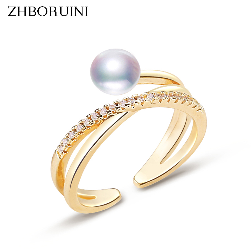 ZHBORUINI 2024 진주 반지, 14K 골드 필 - Lab Grown Diamond Ring 14K Gold 리뷰 및 가격
