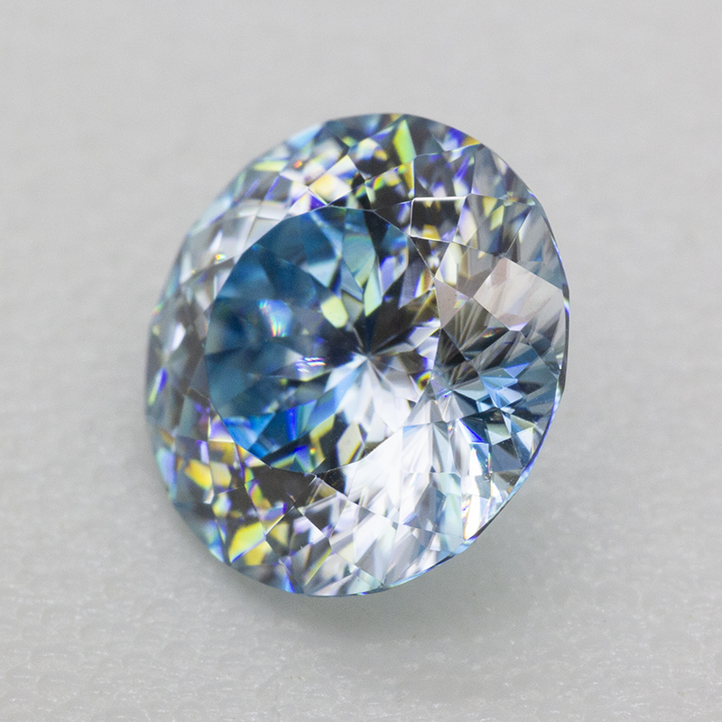아쿠아마린 라운드 100면 처리 된 컷 Moissani - Gra Certificate Loose Moissanite Stone 리뷰 및 가격
