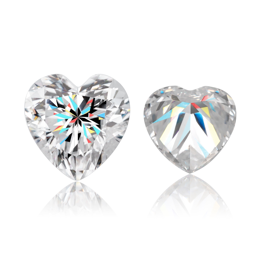 Eme jewe 하트 컷 Moissanite 루즈 스톤 - Gra Certificate Loose Moissanite Stone 리뷰 및 가격
