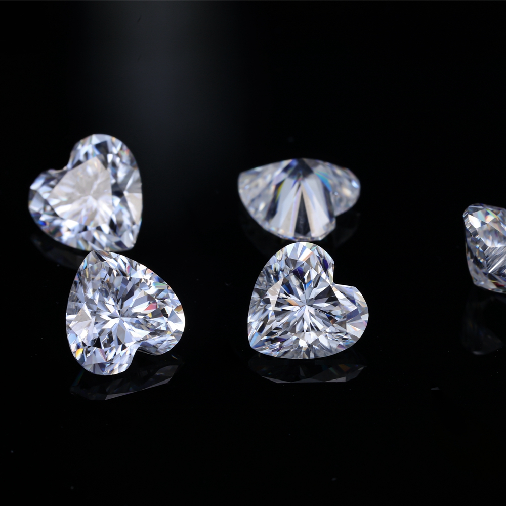Eme jewe 하트 컷 Moissanite 루즈 스톤 - Gra Certificate Loose Moissanite Stone 리뷰 및 가격