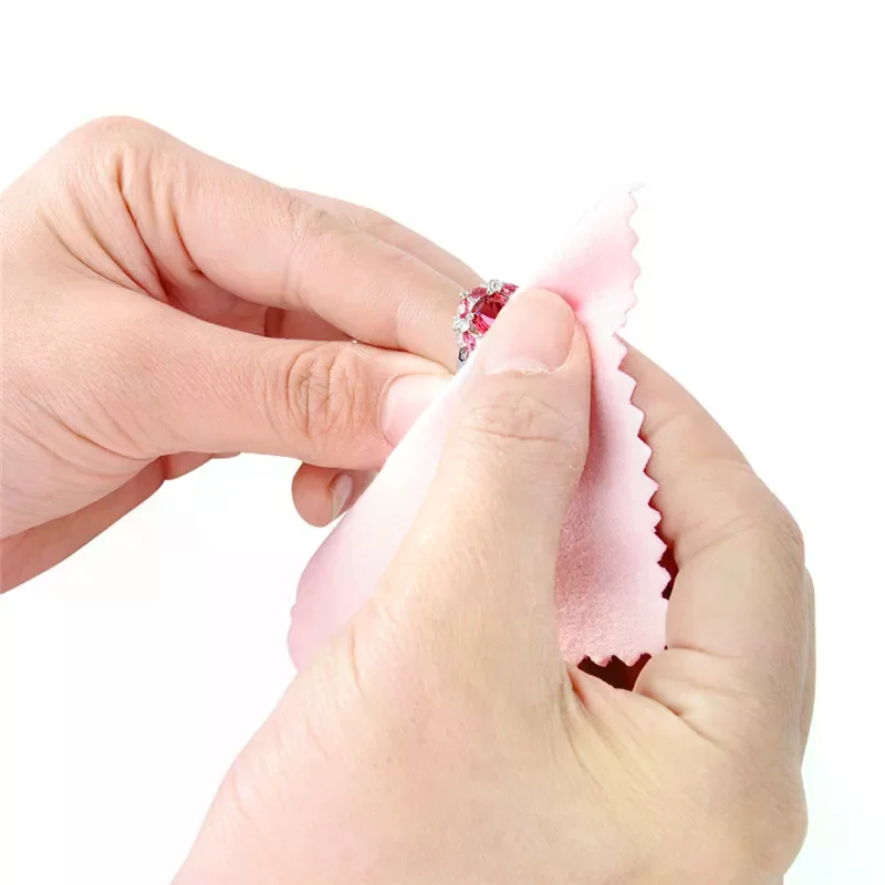 50개입 8cm*8cm 은 세척 천 클리너 보석 세척  - Jewelry Polishing Cloth Silver Cleaner 리뷰 및 가격