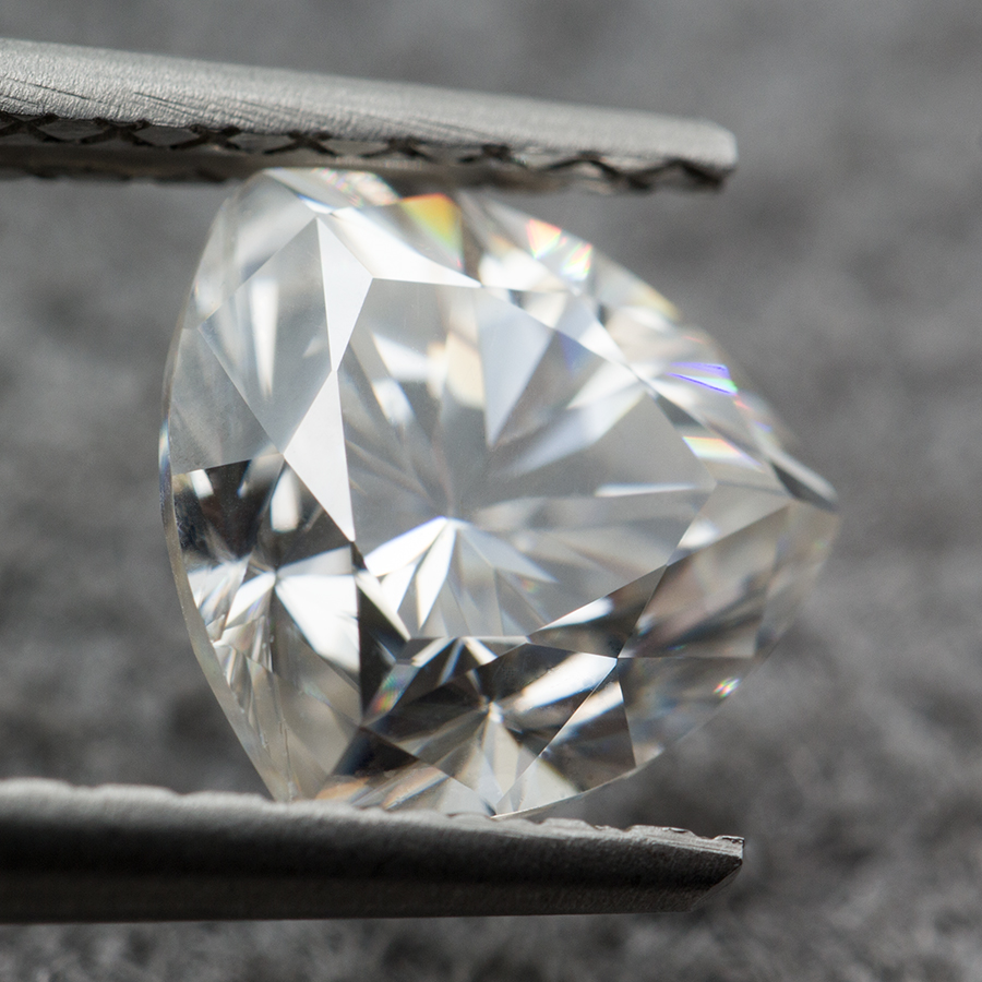 새로운 주얼리 화이트 D 무색 모이사나이트 스톤 트릴리 - Gra Certificate Loose Moissanite Stone 리뷰 및 가격