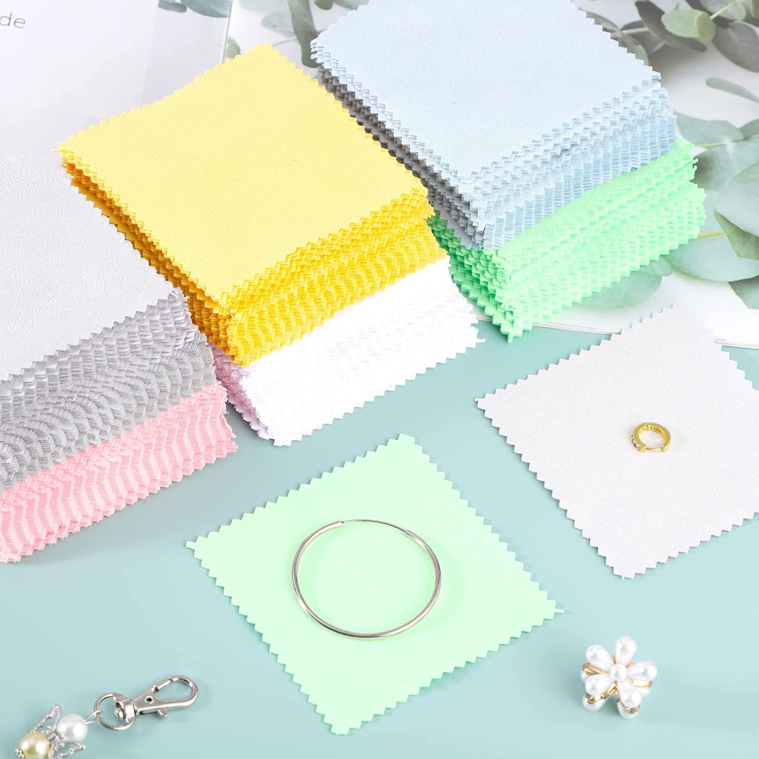 실버 광택제 클리너 천, 부드러운 스웨이드, 광택제 천 - Jewelry Polishing Cloth Silver Cleaner 리뷰 및 가격
