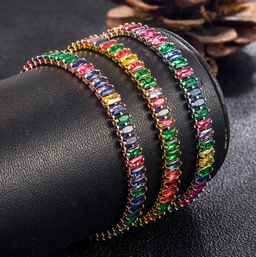 여성 및 남성용 반짝이는 모이사나이트 팔찌 2/3/4/ - Moissanite Tennis Bracelet 925 Sterling 리뷰 및 가격