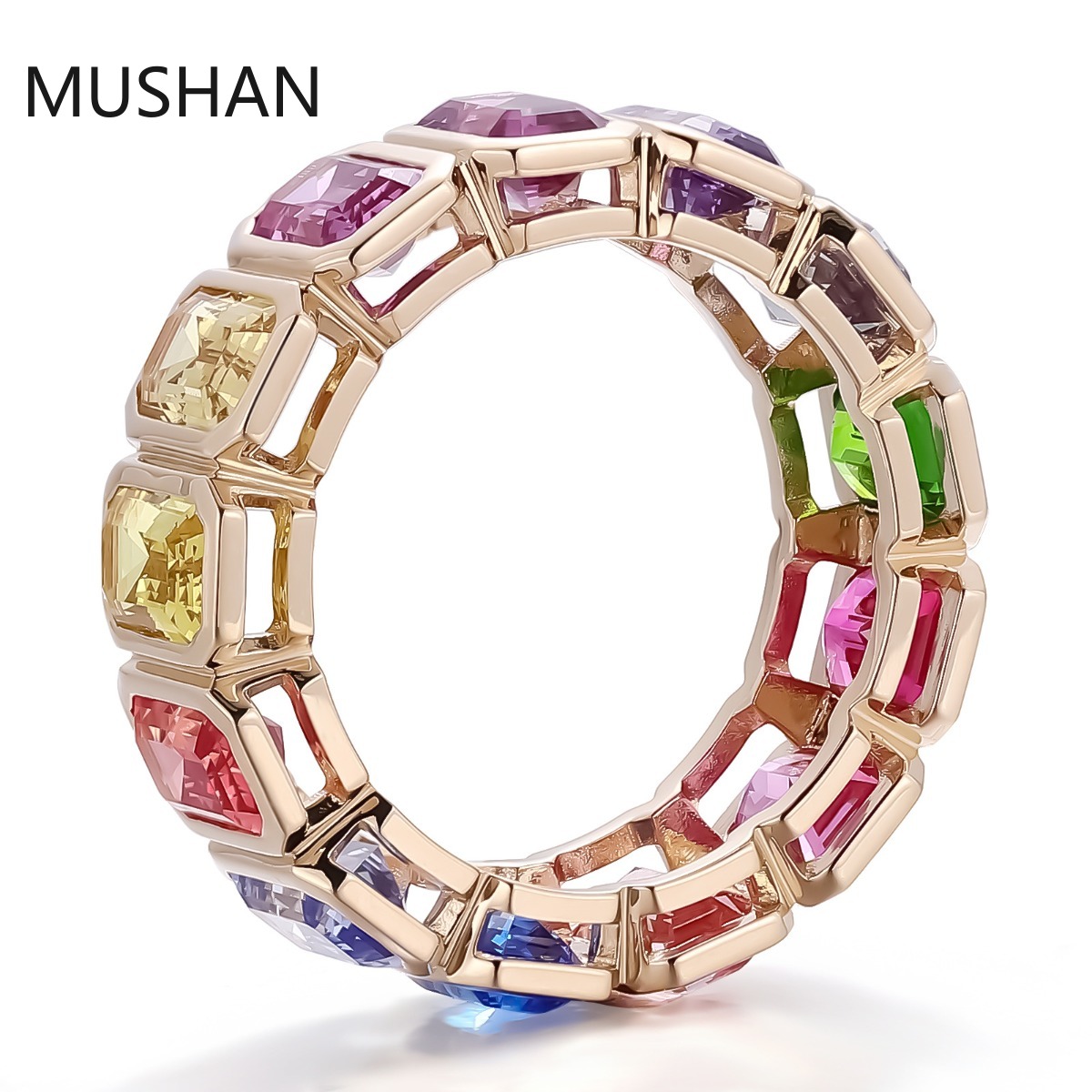 무샨(MUSHAN) 고급 맞춤형 14K, 18K 금 반 - Lab Grown Diamond Ring 14K Gold 리뷰 및 가격
