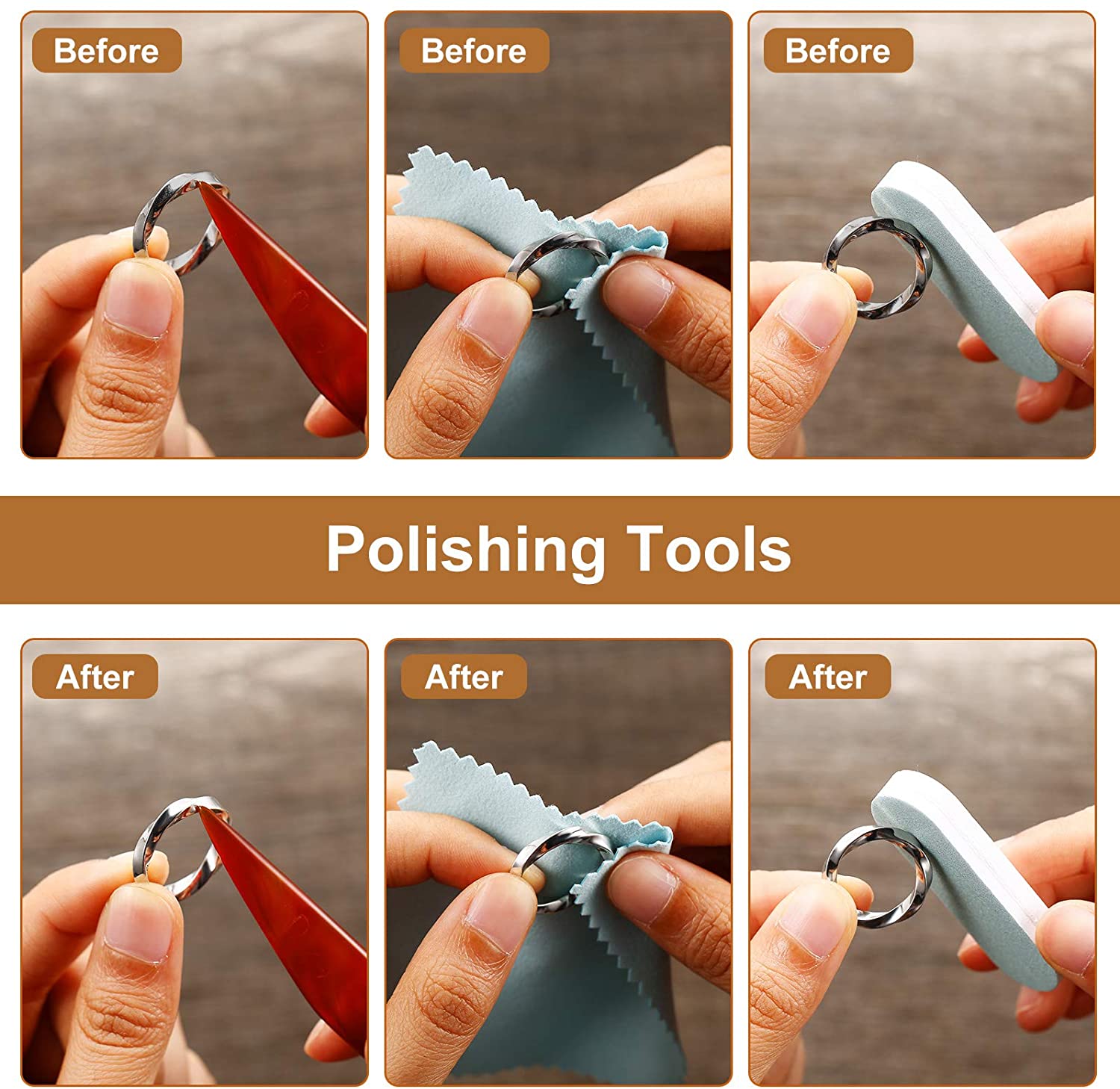 미국 영국 링 맨드릴 세트 11 조각 하프 링 크기 측 - Ring Sizer Measuring Tool Mandrel Set 리뷰 및 가격