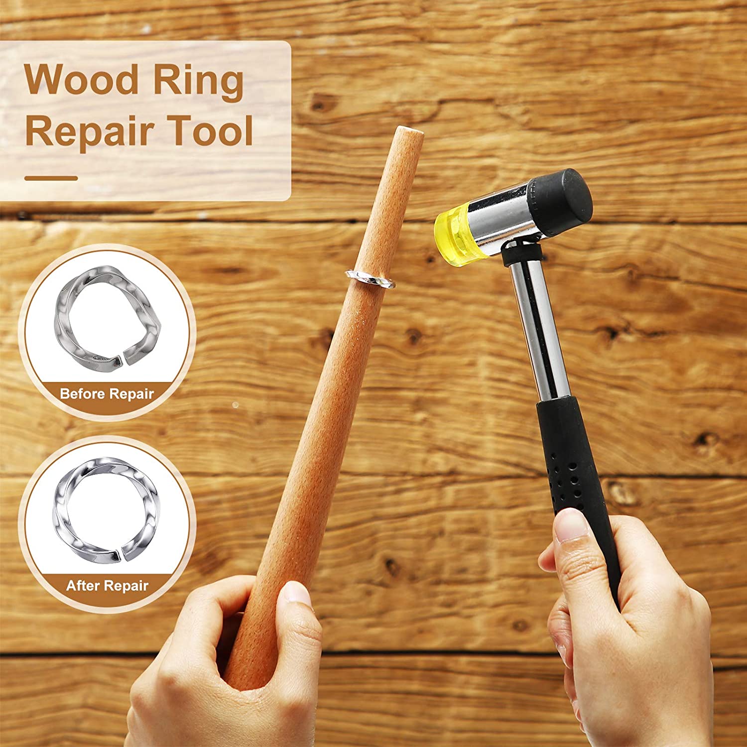 미국 영국 링 맨드릴 세트 11 조각 하프 링 크기 측 - Ring Sizer Measuring Tool Mandrel Set 리뷰 및 가격