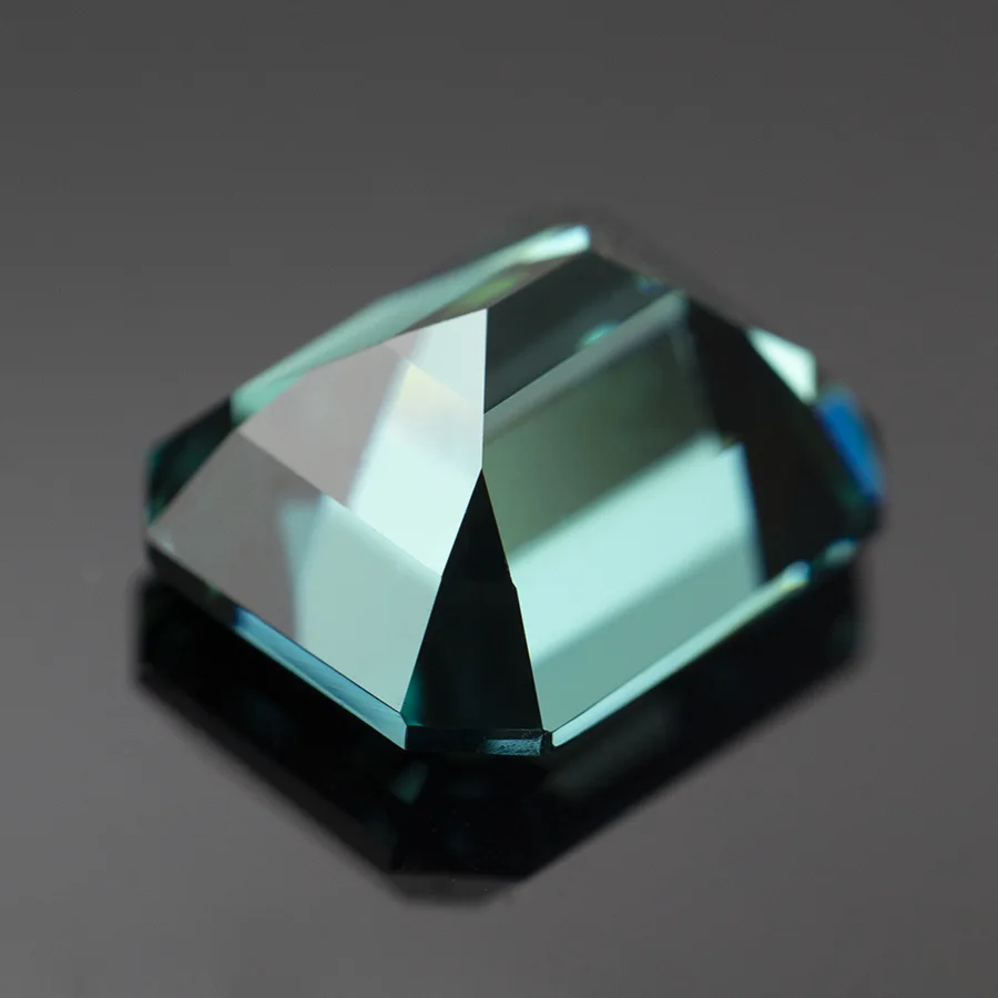 변색 없는 에메랄드 그린 모이사나이트 스톤 에메랄드 컷 - Gra Certificate Loose Moissanite Stone 리뷰 및 가격