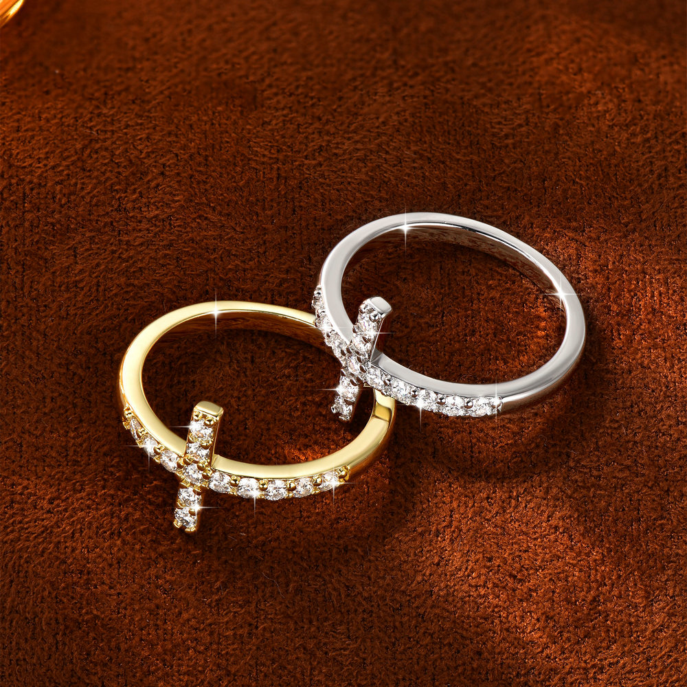 Lnngy 0.025캐럿 둥근 모양의 모이사나이트 다이 - Lab Grown Diamond Ring 14K Gold 리뷰 및 가격