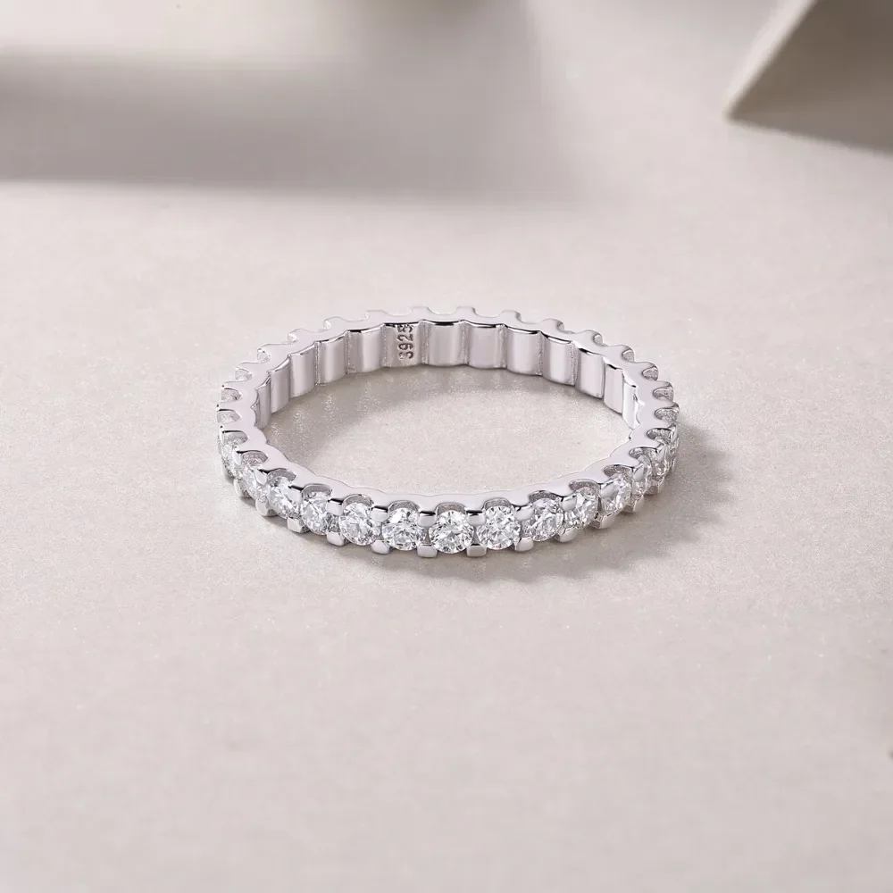 LinkerLove 모이사나이트 풀 이터니티 웨딩 밴드 - Moissanite Eternity Band Ring Stackable 리뷰 및 가격