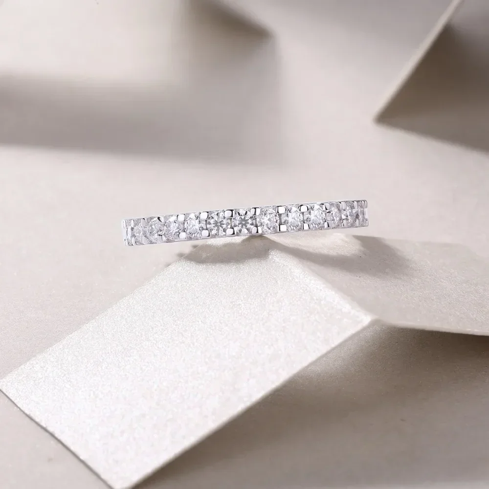 LinkerLove 모이사나이트 풀 이터니티 웨딩 밴드 - Moissanite Eternity Band Ring Stackable 리뷰 및 가격