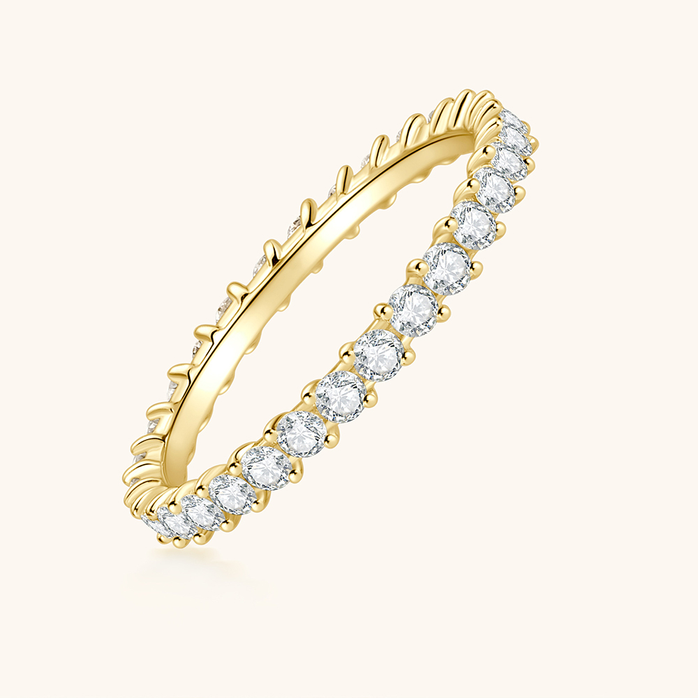 스위트레인 2mm 모이사나이트 반지 여성용 랩 다이아몬 - Moissanite Eternity Band Ring Stackable 리뷰 및 가격