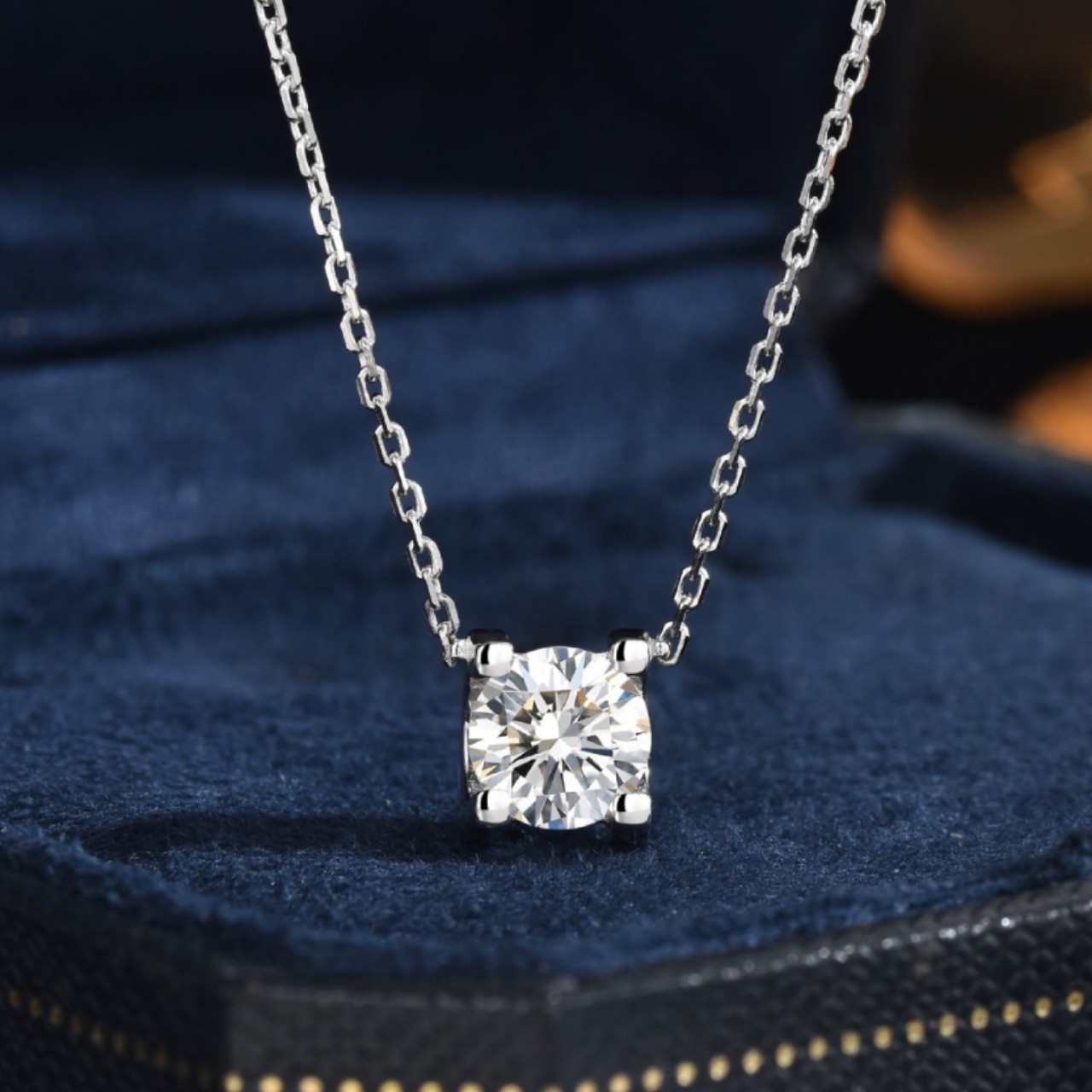여성용 D VVS1 모이사나이트 목걸이 솔리테어 펜던트 - Moissanite Pendant Necklace Solitaire 리뷰 및 가격