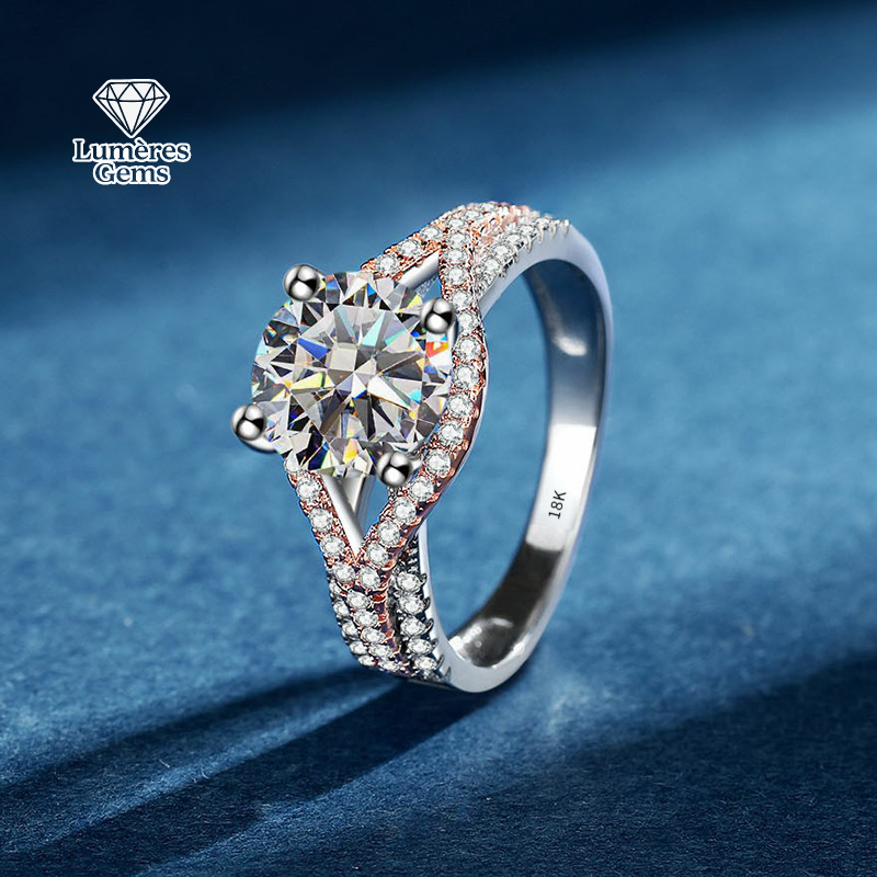 루미에르 보석 A 2캐럿 D색 VVS1 선명도 사파이어 - Moissanite Engagement Ring 2 Carat D Vvs1 리뷰 및 가격