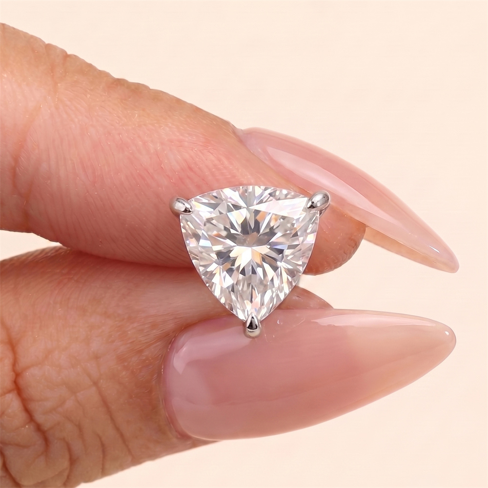 KOJ 1개, S925 실버, 마퀴즈 컷 1캐럿 모이사 - Moissanite Stud Earrings Round Cut 1Ct 리뷰 및 가격