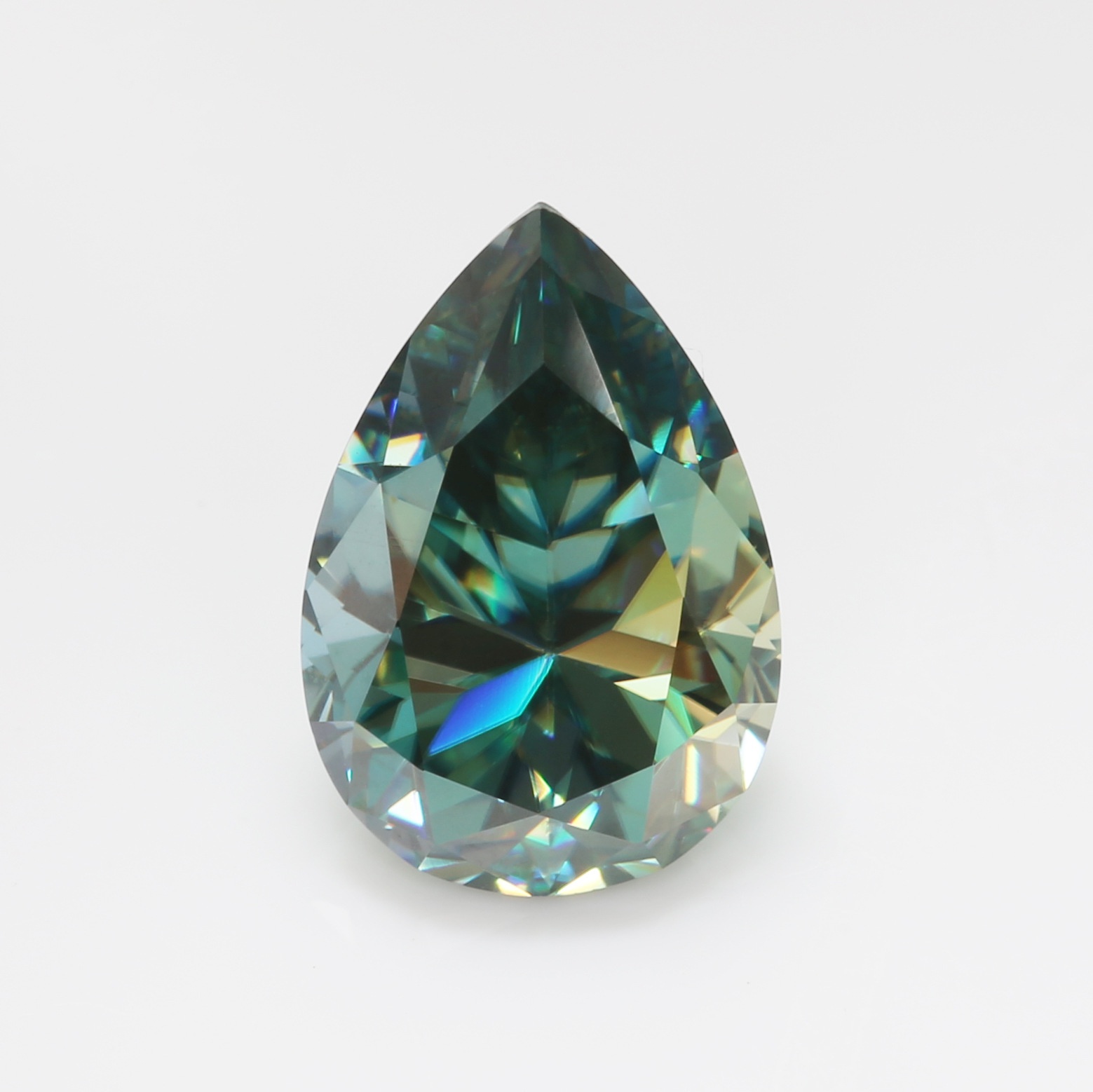 MOJY 타원형, 배, 하트 모양 녹색 모이사나이트,  - Gra Certificate Loose Moissanite Stone 리뷰 및 가격