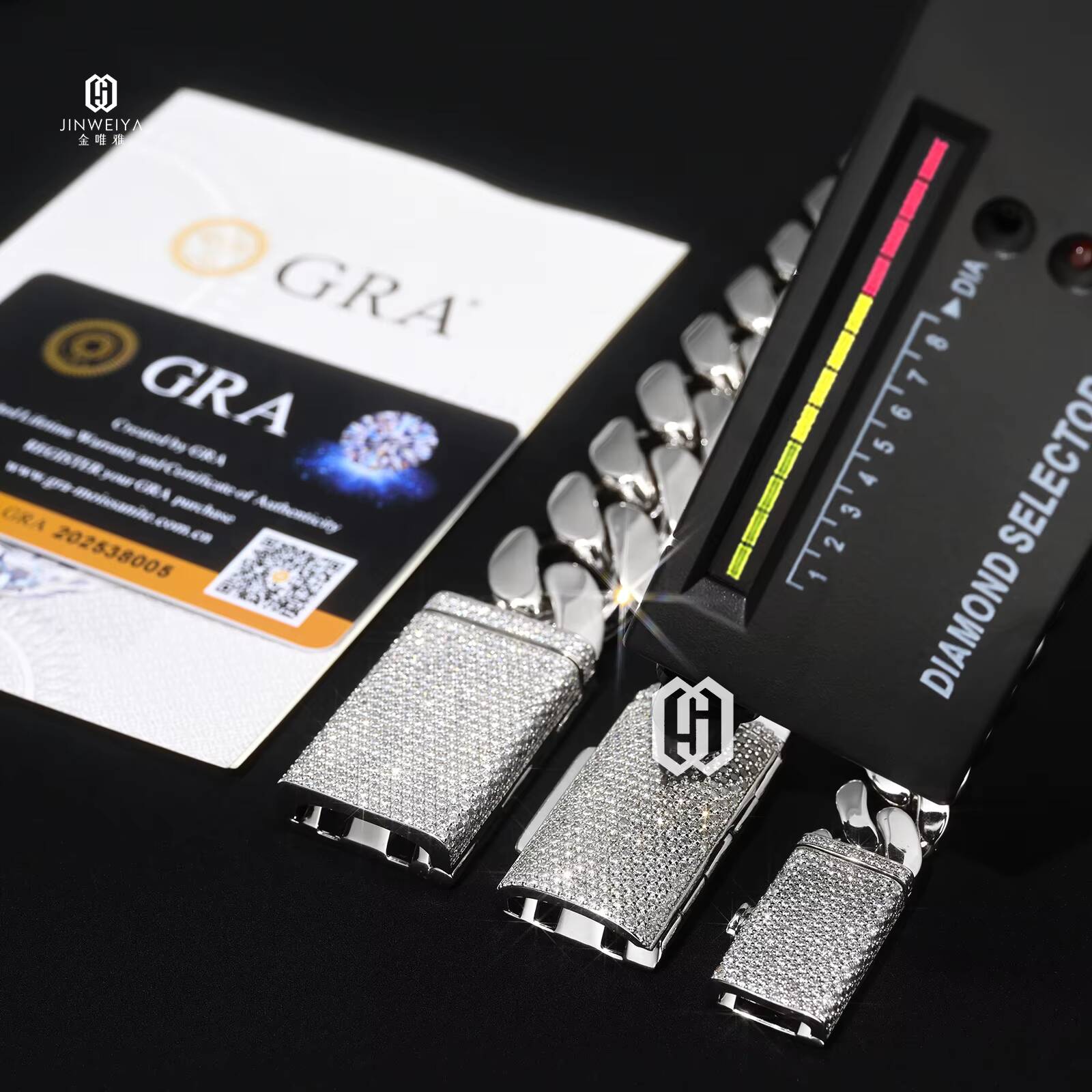 럭셔리 23mm 20mm 14mm 아이스드 아웃 마이애 - Moissanite Cuban Link Chain Iced Out 리뷰 및 가격