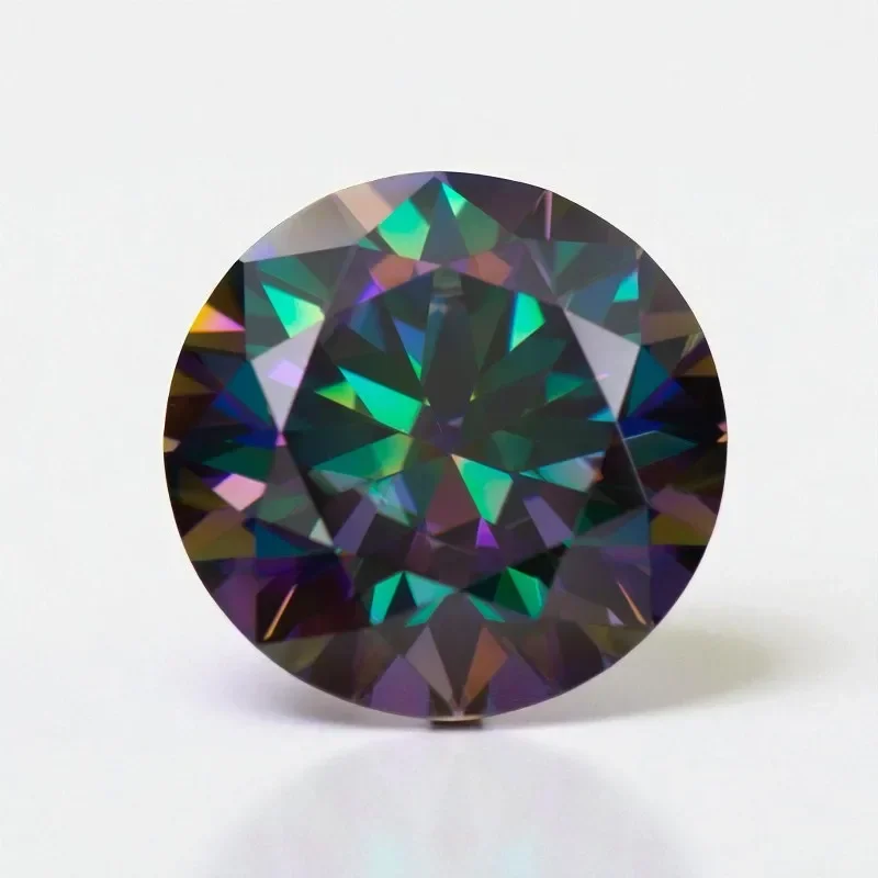 모이사나이트 원석, 둥근 컷, 무지개빛 녹색, 보석 제 - Gra Certificate Loose Moissanite Stone 리뷰 및 가격