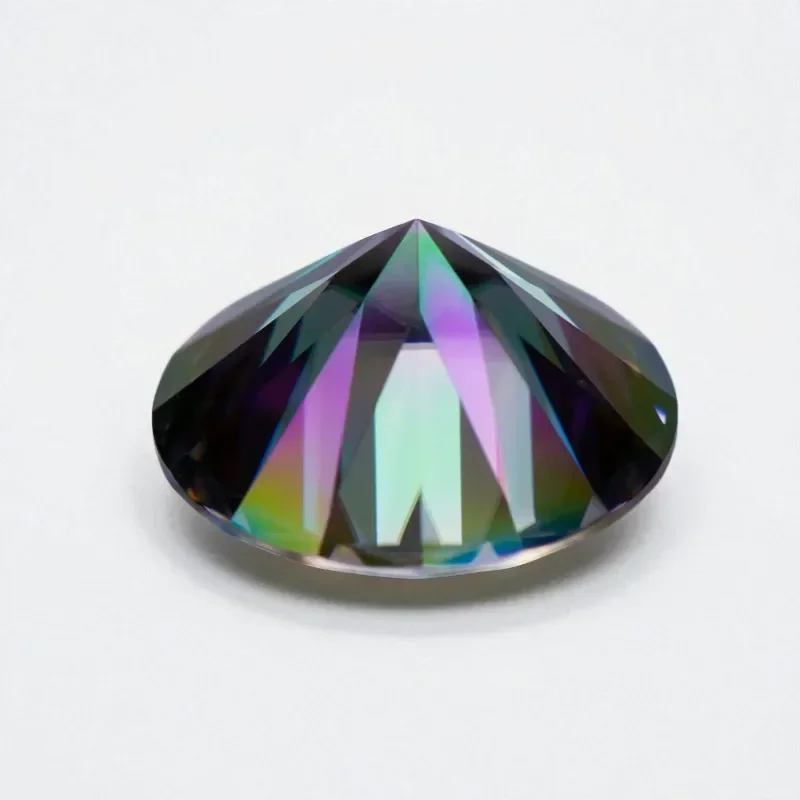 모이사나이트 원석, 둥근 컷, 무지개빛 녹색, 보석 제 - Gra Certificate Loose Moissanite Stone 리뷰 및 가격