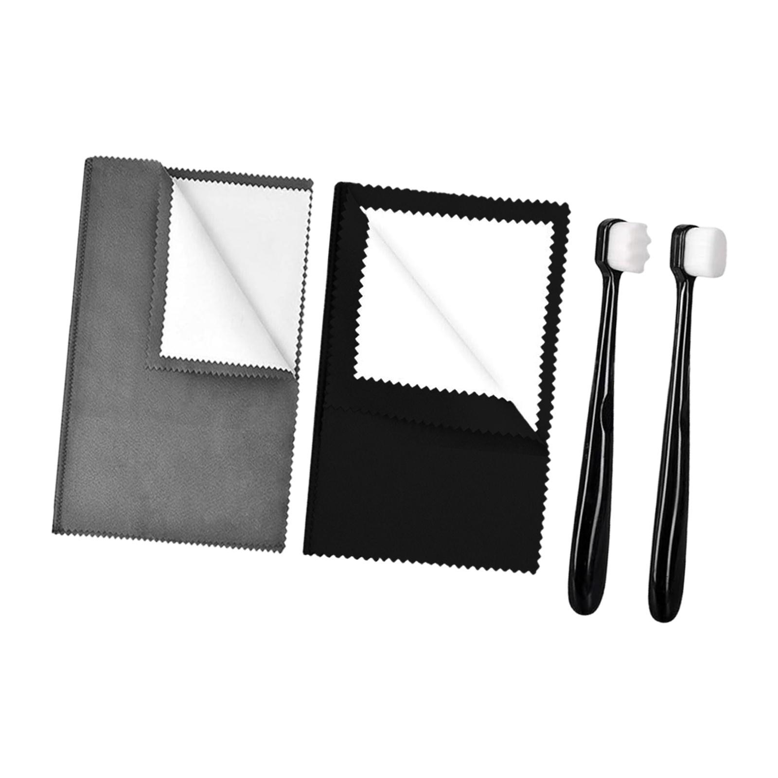 2개의 브러시가 포함된 보석 세척 키트 실용적이고 재사 - Jewelry Polishing Cloth Silver Cleaner 리뷰 및 가격