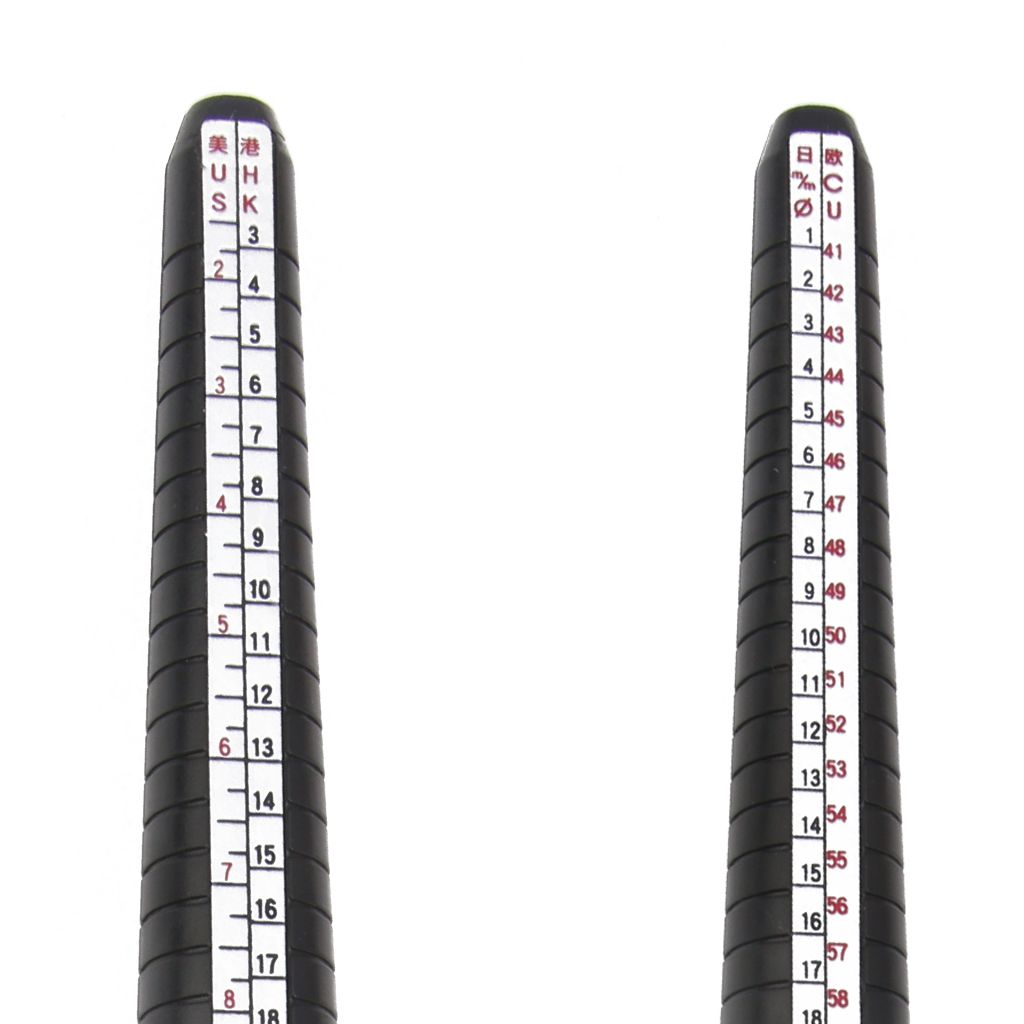 전문 링 사이즈 파인더 맨드릴 핑거 게이지 플라스틱 측 - Ring Sizer Measuring Tool Mandrel Set 리뷰 및 가격