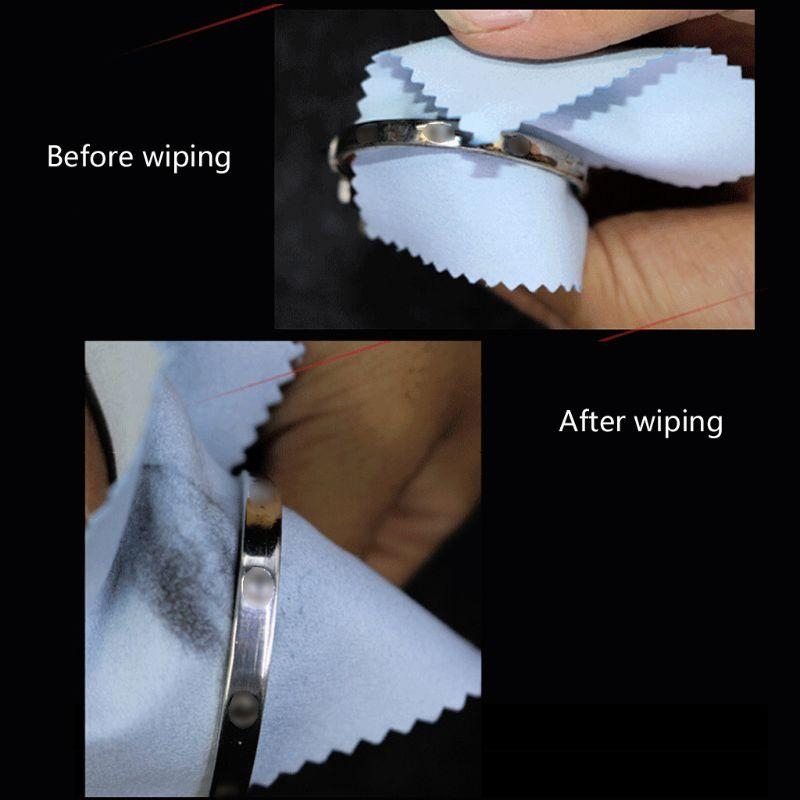   10개입 고급 주얼리 세척용 천, 은 및 금 제품  - Jewelry Polishing Cloth Silver Cleaner 리뷰 및 가격