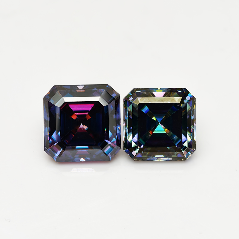컬러 모이사나이트 루스 스톤 아셔 컷 0.5캐럿-5.0 - Gra Certificate Loose Moissanite Stone 리뷰 및 가격