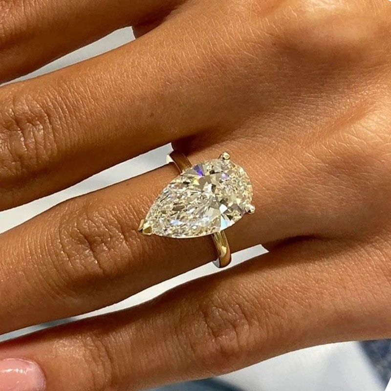 공장 맞춤형 명품 주얼리, 랩그로운 다이아몬드, 진짜  - Lab Grown Diamond Ring 14K Gold 리뷰 및 가격
