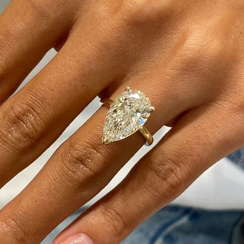 공장 맞춤형 명품 주얼리, 랩그로운 다이아몬드, 진짜  - Lab Grown Diamond Ring 14K Gold 리뷰 및 가격
