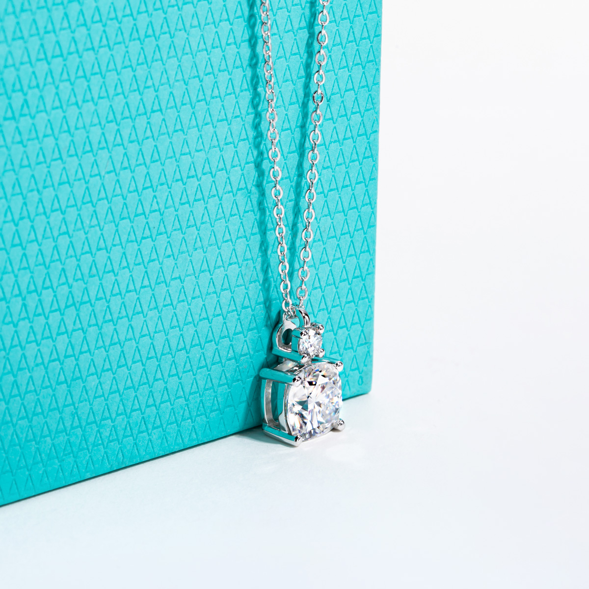 AnuJewel 2ct/2.5ct 쿠션 컷 Moissa - Moissanite Pendant Necklace Solitaire 리뷰 및 가격
