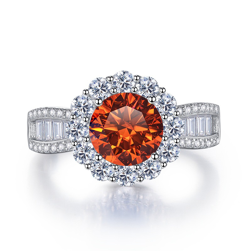 S925 스털링 실버 반지, 2캐럿 D VVS1 모이사 - Moissanite Engagement Ring 2 Carat D Vvs1 리뷰 및 가격