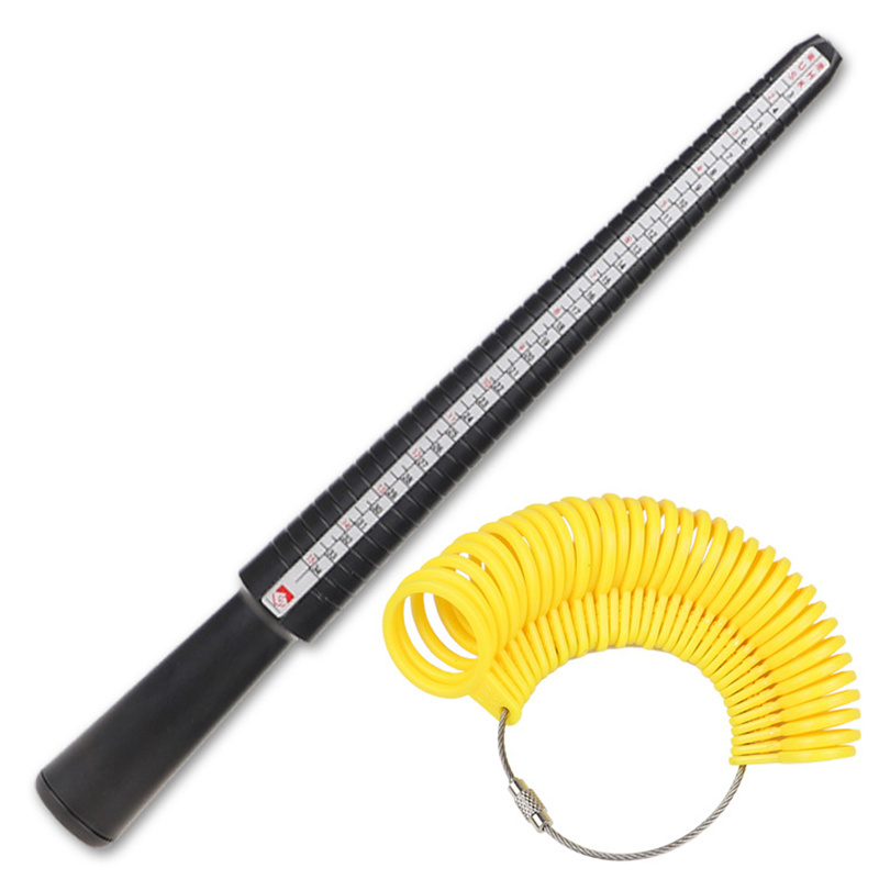 플라스틱 반지 사이즈 측정 도구 세트, 정확한 측정을  - Ring Sizer Measuring Tool Mandrel Set 리뷰 및 가격