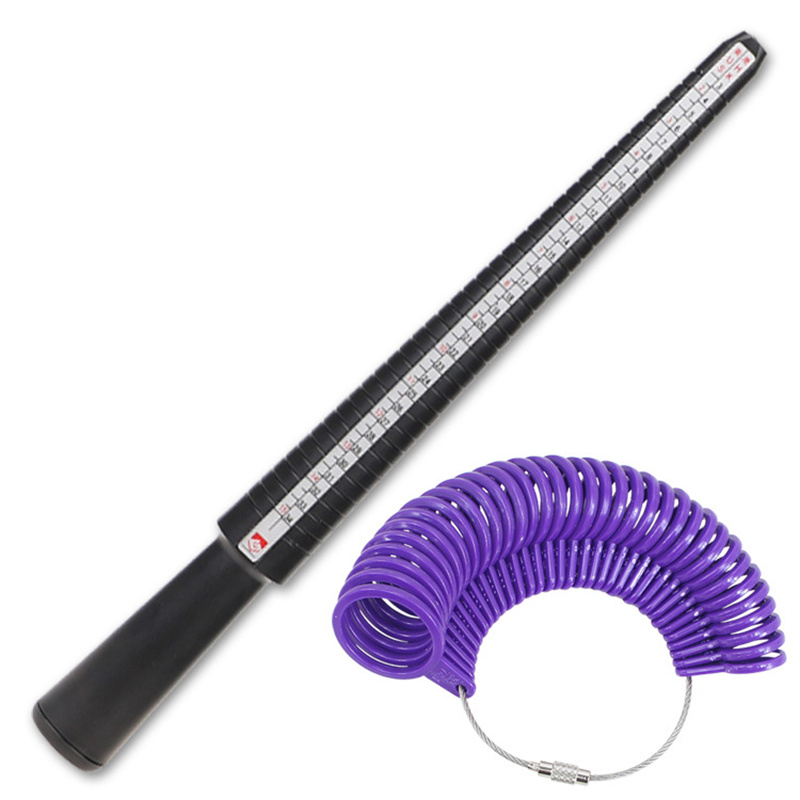 플라스틱 반지 사이즈 측정 도구 세트, 정확한 측정을  - Ring Sizer Measuring Tool Mandrel Set 리뷰 및 가격