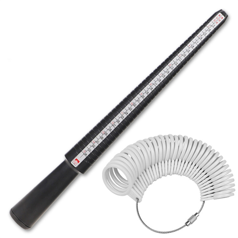 플라스틱 반지 사이즈 측정 도구 세트, 정확한 측정을  - Ring Sizer Measuring Tool Mandrel Set 리뷰 및 가격