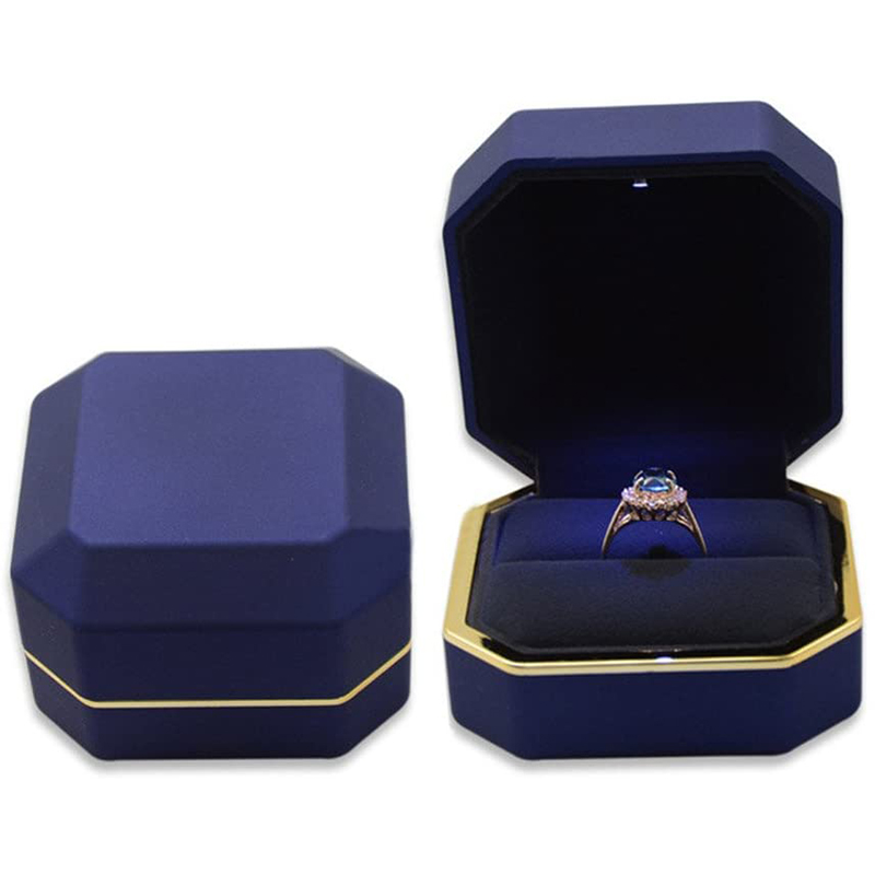 LED 쥬얼리 링 박스 럭셔리 벨벳 고무 목걸이 펜던트 - Velvet Ring Box Led Light Proposal 리뷰 및 가격