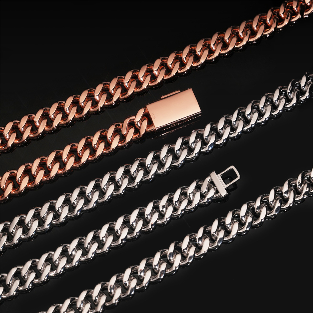 13mm 아이스드마이너 버블 모이사나이트 쿠반 링크 체 - Moissanite Cuban Link Chain Iced Out 리뷰 및 가격