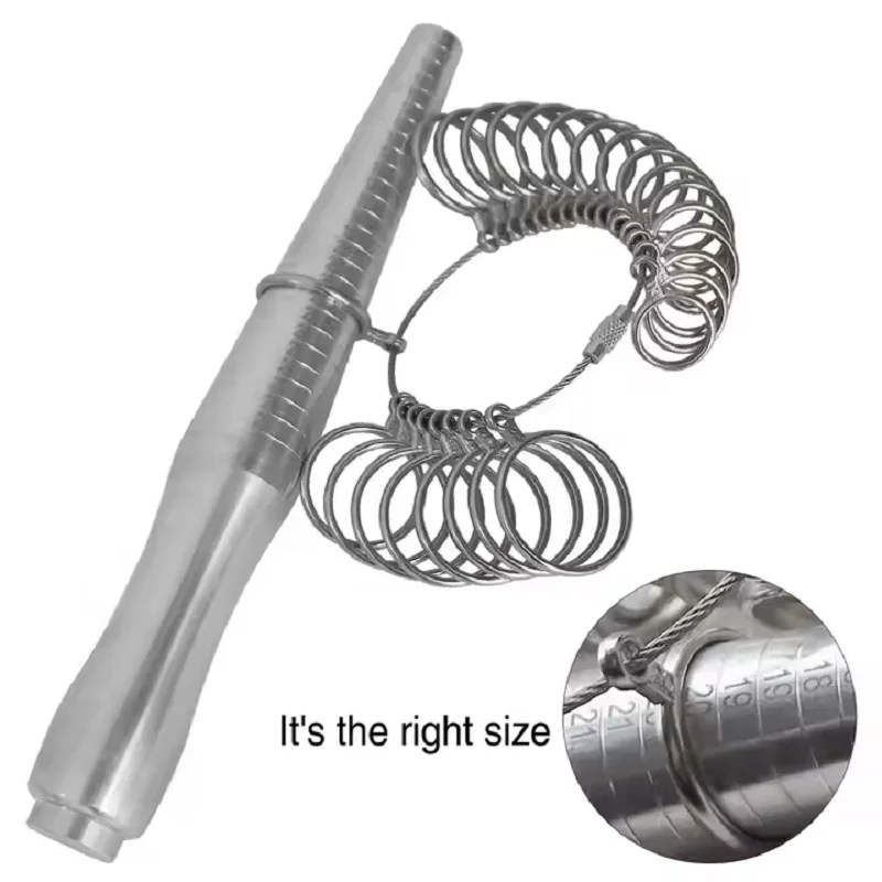 남성용 및 여성용 스테인리스 스틸 러시아식 반지 사이즈 - Ring Sizer Measuring Tool Mandrel Set 리뷰 및 가격